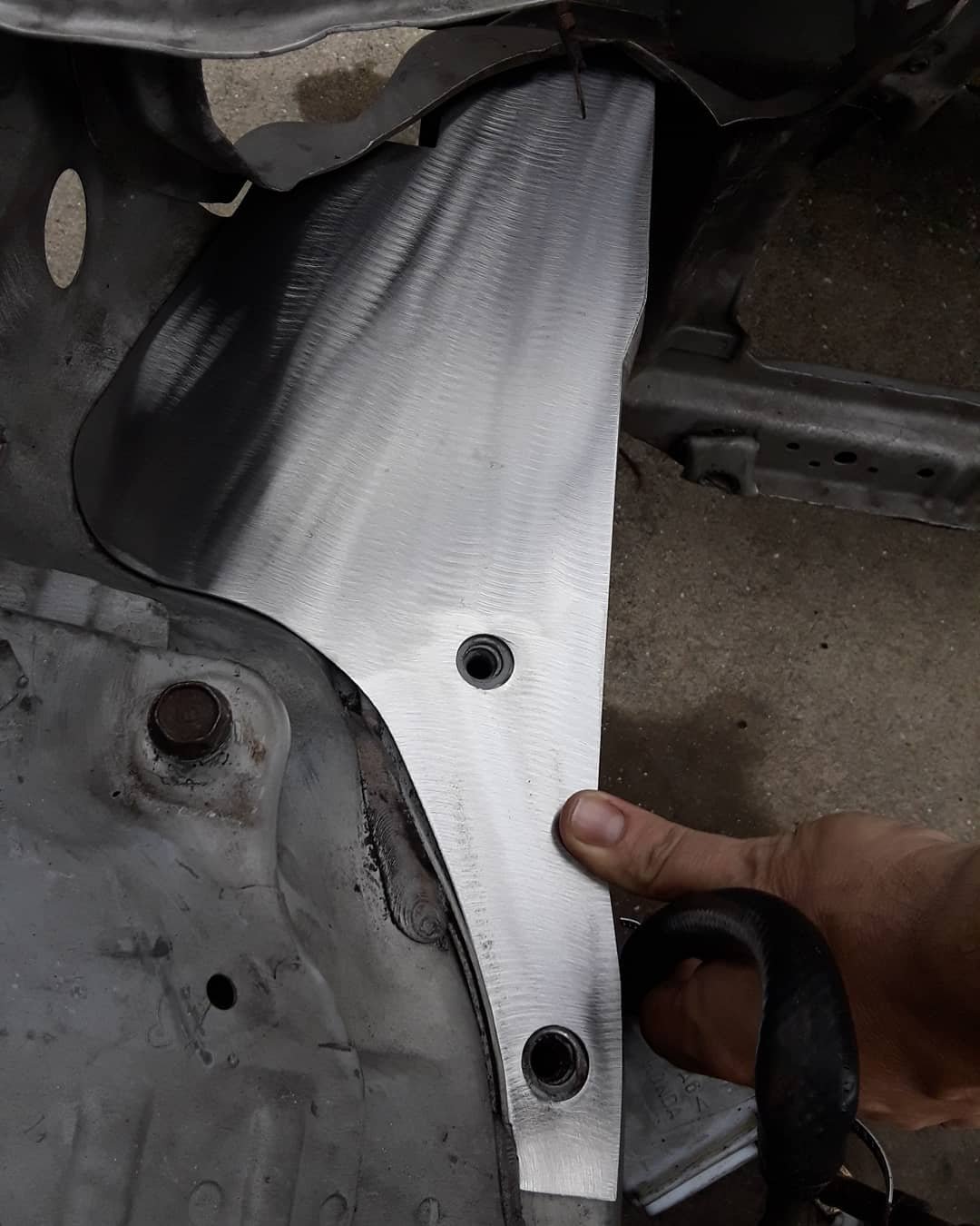 ODB WW "Big" Frame Rail Plate Kit 92-95 Civic (EG) - Image 2