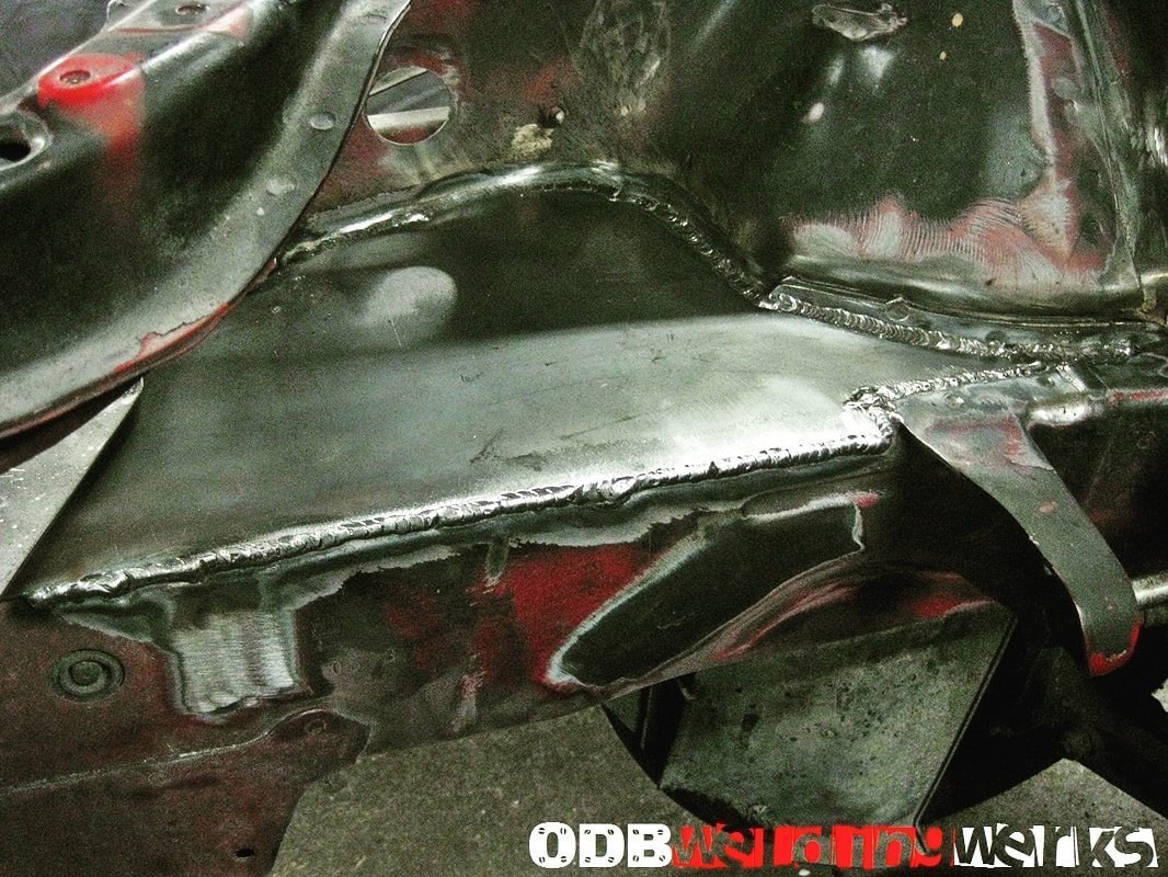 ODB WW "Big" Frame Rail Plate Kit 92-95 Civic (EG) - Image 4